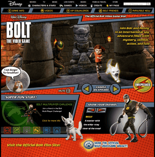 Walt Disney Pictures - Bolt The Video Game